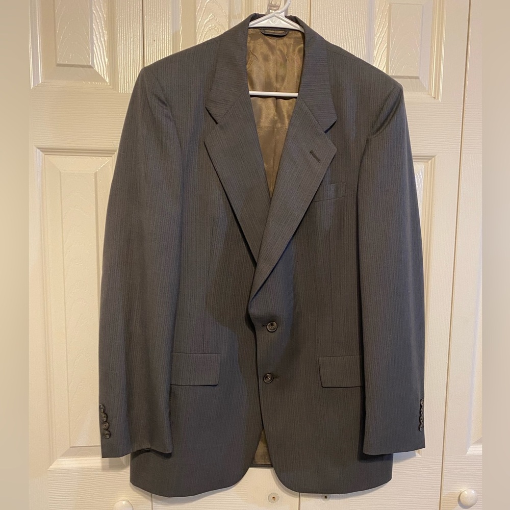 Christian Dior blazer sport coat Jacket black 2 button